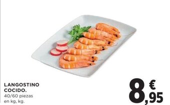 Hipercor LANGOSTINO COCIDO oferta