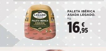 Hipercor PALETA IBÉRICA ASADA LEGADO. oferta