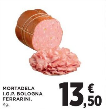 Hipercor MORTADELA I.G.P. BOLOGNA FERRARINI. oferta