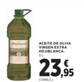 Hipercor ACEITE DE OLIVA VIRGEN EXTRA HOJIBLANCA. oferta