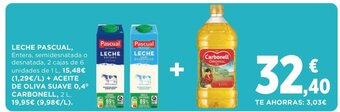 Hipercor LECHE PASCUAL, oferta