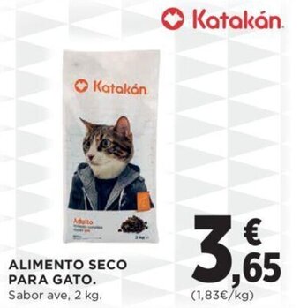 Hipercor ALIMENTO SECO PARA GATO. oferta