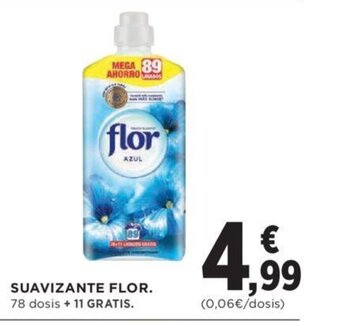 Hipercor SUAVIZANTE FLOR. oferta