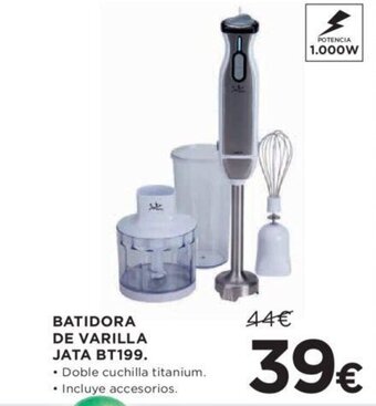Hipercor BATIDORA DE VARILLA JATA BT199. oferta