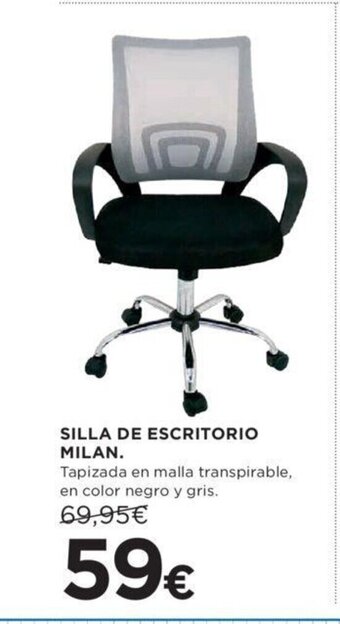 Hipercor SILLA DE ESCRITORIO MILAN. oferta