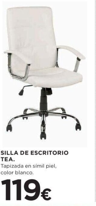 Hipercor SILLA DE ESCRITORIO TEA. oferta