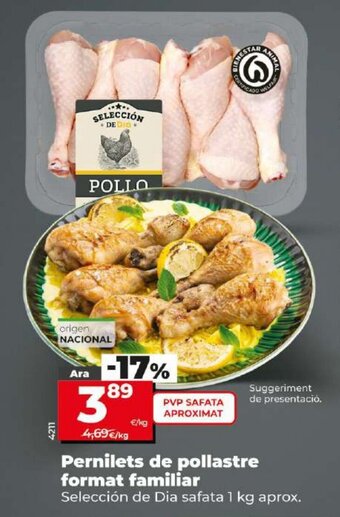 Dia Pernilets de pollastre format familiar oferta