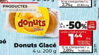 Dia Donuts Glacé oferta