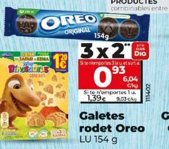 Dia Galetes rodet Oreo oferta