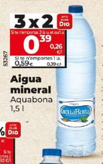 Dia Aigua mineral oferta