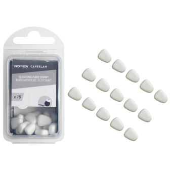 Decathlon Maiz artificial pesca carpfishing fake baits corn blanco ×15 oferta