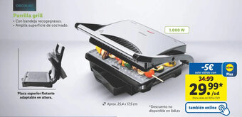 Lidl Parrilla grill oferta