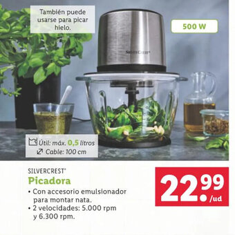 Lidl SILVERCREST Picadora oferta