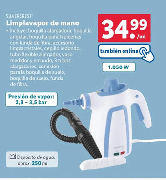 Lidl Limpiavapor de mano oferta