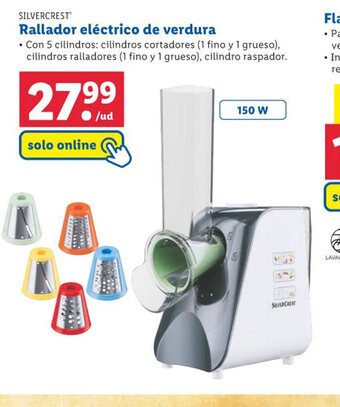 Lidl Rallador eléctrico de verdura oferta