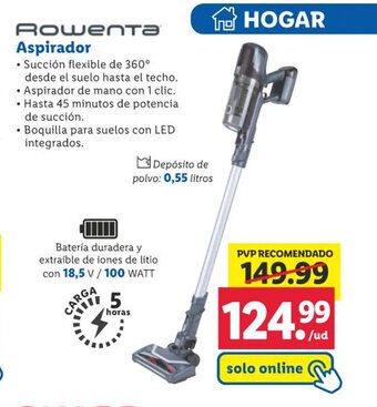 Lidl Aspirador oferta