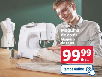 Lidl SILVERCREST Màquina de cosir oferta