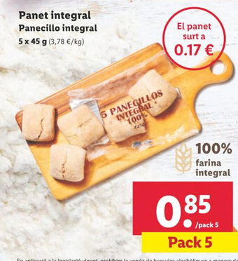Lidl Panet integral oferta
