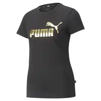 Decathlon Camiseta mujer essentials+ metallic logo puma oferta