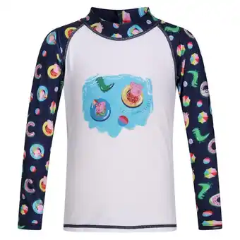 Decathlon Camiseta de protección de peppa pig para niños/niñas marino, blanco oferta