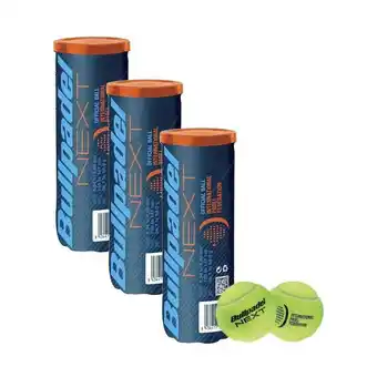 Decathlon Paquete de 3 pelotas de pádel bullpadel next pro oferta
