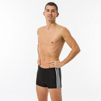 Decathlon Bañador hombre natación bóxer adidas negro oferta