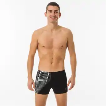 Decathlon Bañador hombre natación bóxer arena negro oferta
