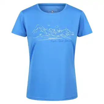 Decathlon Camiseta fingal vi montaña para mujer azul sonic oferta