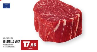 Makro SOLOMILLO VACA oferta