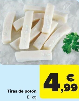 Carrefour Tiras de potón oferta