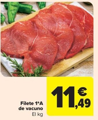 Carrefour Filete 1ªA de vacuno oferta