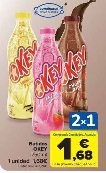 Carrefour Batidos OKEY oferta