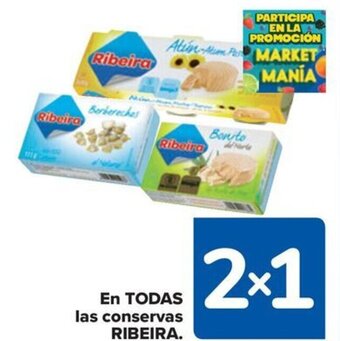 Carrefour EN TODAS las conservas RIBEIRA oferta