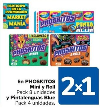 Carrefour En PHOSKITOS Mini y Roll oferta