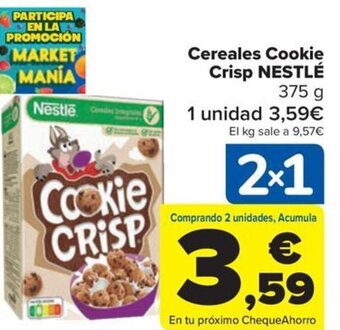 Carrefour Cereales Cookie Crisp NESTLÉ oferta