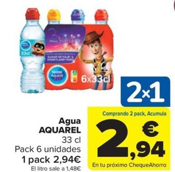 Carrefour Agua AQUAREL oferta