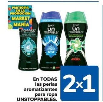 Carrefour EN TODAS las perlas aromatizantes para ropa UNSTOPPABLES. oferta