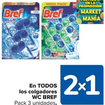 Carrefour EN TODOS los colgadores WC BREF oferta