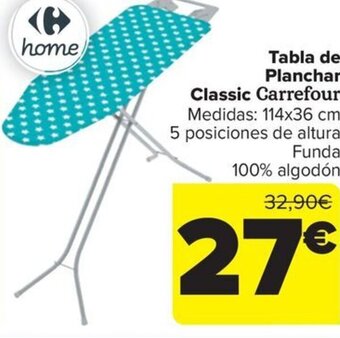 Carrefour Tabla de Planchar Classic Carrefour oferta