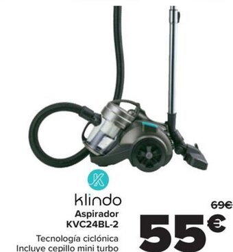 Carrefour Aspirador KVC24BL-2 oferta
