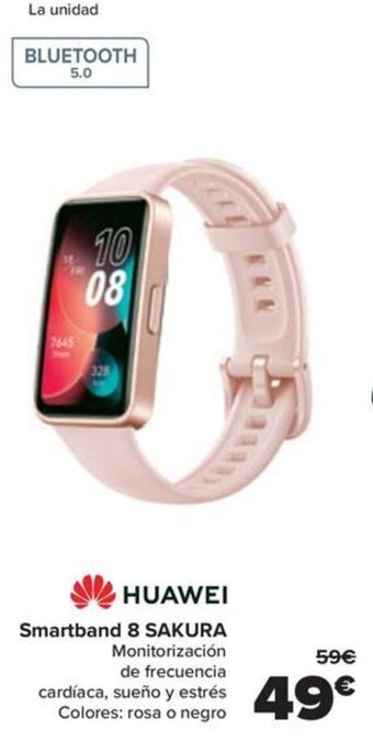Carrefour HUAWEI Smartband 8 SAKURA oferta