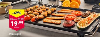 ALDI Plancha grill oferta
