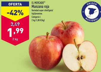 ALDI EL MERCADOⓇ Manzana roja oferta