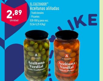 ALDI EL CULTIVADORⓇ Aceitunas aliñadas oferta