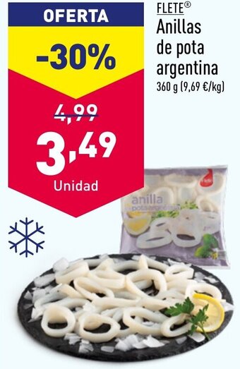 ALDI FLETEⓇ Anillas de pota argentina oferta