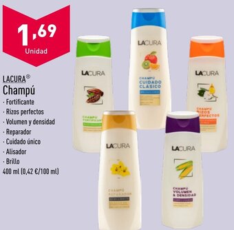 ALDI LACURAⓇ Champú oferta