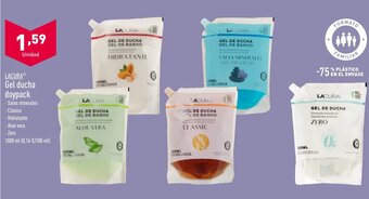 ALDI LACURAⓇ Gel ducha doypack oferta
