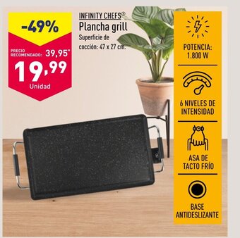 ALDI INFINITY CHEFSⓇ Plancha grill oferta