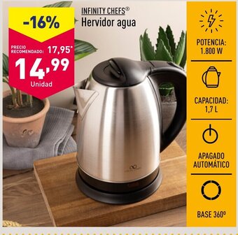 ALDI INFINITY CHEFSⓇ Hervidor agua oferta