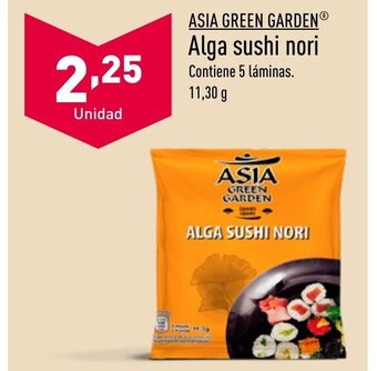 ALDI ASIA GREEN GARDEN Ⓡ Alga sushi nori oferta